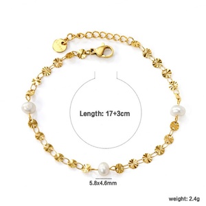 Wholesale High Quality Anti Tarnish Waterproof 18k <b>Gold</b> <b>Plated</b> Stainless Steel Fine Fashion Bracelets <b>Bangles</b> for Women - Product Image 5