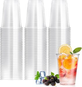 6/7/8/10/12 /16 /24oz Disposable <b>Plastic</b> <b>Cups</b> Clear Transparent Custom Printed Logo Cold Hot Coffee <b>Plastic</b> PP/PET <b>Cup</b> for <b>Drink</b> - Product Image 1