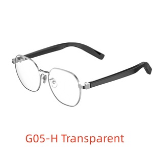 Smart <b>Bluetooth</b> Glasses G05 Plastic Titanium Frame 33g With <b>Microphone</b> For Phone Call Blue Light UV Protection - Product Image 3