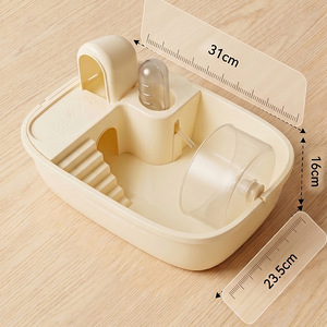 Jaula para Hámster Deluxe, Grande, Rectangular, de Acrílico, Resistente, para Mascotas Pequeñas - Product Image 2