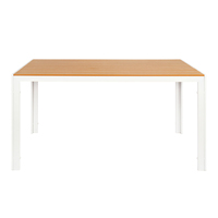 Table de jardin en plastique, bois composite (WPC) et aluminium, prix de gros d'usine en Chine