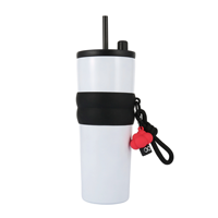 Mug à café isotherme classique personnalisé en acier inoxydable avec couvercle et poignée, double paroi sous vide, anti-fuite, pour le camping et les boissons froides
