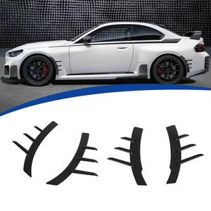 Garniture d'arche de roue BMW 4 pièces noir brillant ABS pour modèles 2 portes Série 2 G42 2021-2025 - Product Image 5