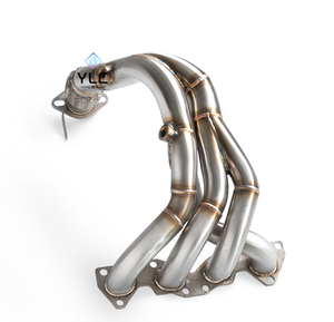 Collecteur d'échappement YLC pour <span class=keywords><strong>Peugeot</strong></span> 206 207 1.6 2006-2016, système d'échappement de performance racing - Product Image 1