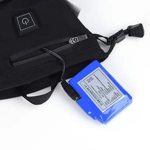 Guantes de cuero de palma para clima frío, pantalla táctil, esquí, guantes calefactables de alta calidad, 7,4 V, guantes personalizados para motos de nieve, impermeables - Product Image 5