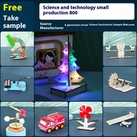 Petit ensemble d'expériences scientifiques faites à la main pour enfants jouets d'ingénierie musicale pour les étudiants et les aides pédagogiques de la maternelle