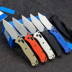 Cuchillo Plegable BUGOUT 533/535 para Campismo y Actividades al Aire Libre, Mango de Fibra de Vidrio y Nailon, Cuchillo de Bolsillo para Campismo - Product Image 2