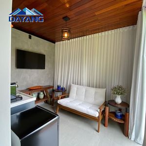 Cabane <span class=keywords><strong>de</strong></span> <span class=keywords><strong>plage</strong></span> <span class=keywords><strong>de</strong></span> luxe compacte Dayang à construction rapide, en panneaux sandwich respirants, pour maisons en bois extérieures en Israël et les Caraïbes - Product Image 4