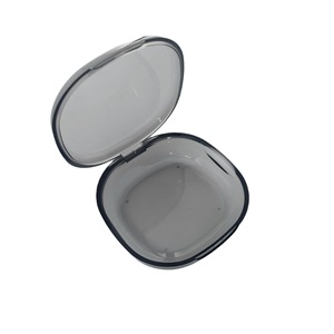 Orthodontic <b>Retainer</b> Storage <b>Case</b> Portable Aligner Box Dustproof Transparent With Color Options For Adult Use - Product Image 5