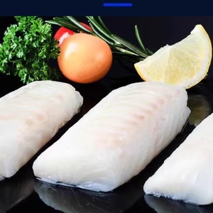 Atacado de Fábrica: Peixe Congelado Selvagem do Alasca, Peixe Congelado de Águas Profundas, Filé de Pollock Sem Pele, Livre de Químicos, 10*500g, Para Exportação - Product Image 1