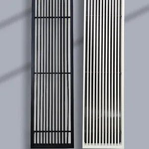 Nhôm hồ sơ không khung thanh tuyến tính lưới cho <span class=keywords><strong>HVAC</strong></span> tường tầng gắn ống xả không khí Vent khuếch tán hồ sơ từ khung nhôm - Product Image 1