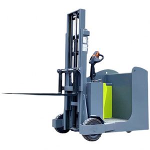 รถยกไฟฟ้าแบบเต็มรูปแบบ รถยกไฟฟ้าล้อใหญ่สำหรับขนถ่ายสินค้า - Product Image 1