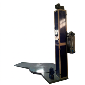 DEMSA Pallet <b>Stretch</b> Wrapping <b>Machine</b> Semi-Automatic Electric Driven Plastic Film Packaging for Beverages Food Chemicals Engine - Product Image 1