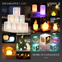 Lumière solaire/de charge pour publicité extérieure étanche Ip68 Rgb Bcustom Brand logo Cube Light Event Light Lamp