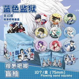 75MM Pins Capybara Chiikawa Demons Slayers Jujutsu Poke Luffy <span class=keywords><strong>Hokage</strong></span> Miku Metal Crafts Mystery Blind Box Anime Pet Broche - Product Image 5