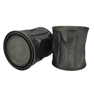 <span class=keywords><strong>Tarros</strong></span> vacíos irregulares del color negro del Vintage Latas vacías <span class=keywords><strong>de</strong></span> la <span class=keywords><strong>pintura</strong></span> <span class=keywords><strong>de</strong></span> 200ml para las velas - Product Image 2