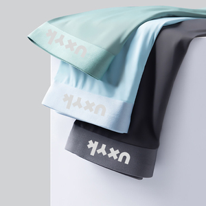 Vente en gros Prix bas Ensemble <span class=keywords><strong>de</strong></span> sous-vêtements mi-hauts respirants sans couture en soie glacée pour hommes - Product Image 3