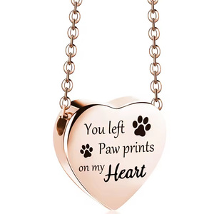 Hayvan kedi köpek külleri kolye Pet Urns kremasyon mücevherat - Product Image 5