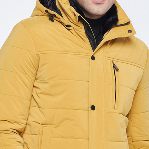 Veste matelassée en gros avec logo personnalisé, impression OEM, haute qualité, personnalisée pour l'hiver, pour hommes, avec poches - Product Image 6
