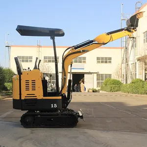 Mini excavator 1.5 tons 2 tons 3 tons orchard plowing multifunctional small excavator made by Shandong LUXIN Heavy Industry in C