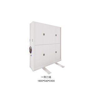 Archivador Metálico de Alta Densidad con Ruedas, Sistema Compacto de Almacenamiento y Archivo para Oficina con Estantes Móviles - Product Image 2