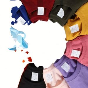 OEM/ODM Custom Logo Printed Knitted Heavyweight 100% Cotton Oversized Plus Size T <b>Shirt</b> for Men Women Anti-Pilling Breathable - Product Image 3