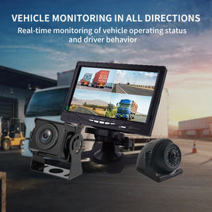 Ensemble de caméras MDVR 4 canaux 4G GPS Wi-Fi pour voiture, camions, véhicules logistiques et flottes de transport - Product Image 3