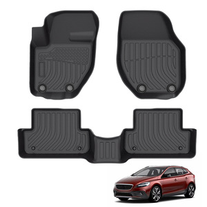 Les tapis de sol en TPE sont imperméables, résistants à l'usure et respectueux de l'environnement. Convient pour <span class=keywords><strong>Volvo</strong></span> V40 2012-2019 - Product Image 1