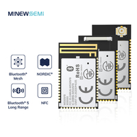 Modul Bluetooth Bersertifikasi KC nRF52832 5.0 MS50SFB1 Modul UART Master dan Slave Daya Rendah
