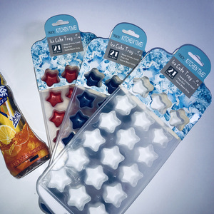 <span class=keywords><strong>Ice</strong></span> Maker phụ kiện sao hình dạng bóng Khay 21 sâu răng tái sử dụng nhà bếp Tủ đông <span class=keywords><strong>Ice</strong></span> <span class=keywords><strong>Cube</strong></span> khay khuôn - Product Image 4