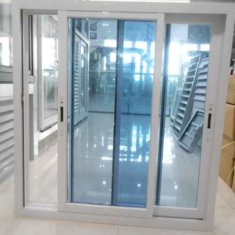 YEKALON New Top Selling High Quality Competitive aluminium powder coated white sliding Window