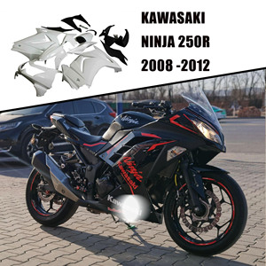 Kit de Carenados de Inyección ABS sin Pintar, Personalizados para <span class=keywords><strong>Kawasaki</strong></span> <span class=keywords><strong>Ninja</strong></span> <span class=keywords><strong>250R</strong></span> 2008 2009 <span class=keywords><strong>2010</strong></span> 2011 2012 - Product Image 3