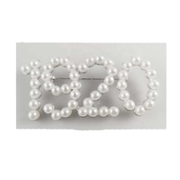 Pin de Solapa Personalizado Topvesko, Tamaño Grande, Color Rosa y Verde, con Número, Años 1920, 1922, 1913, 1946, 1938, Broche de Perlas Blancas de Alta Calidad