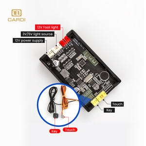 "CARDI" <span class=keywords><strong>K3</strong></span> Led RGB บรรยากาศแถบแสงการควบคุมระยะไกลไร้สายนำแถบไฟบรรยากาศรถไฟภายใน - Product Image 3