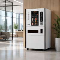 Distributeur automatique de boissons commercial Dezoton pour le café, le thé, les boissons froides et les boissons gazeuses en libre-service