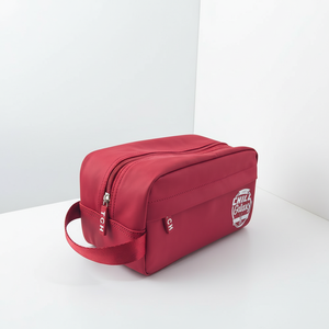 กระเป๋าใส่เครื่องสำอางสำหรับเดินทางสำหรับผู้ชาย พร้อมโลโก้สั่งทำ หูหิ้วแขวนได้ ซิปกันน้ำ ดีไซน์ทันสมัย - Product Image 1