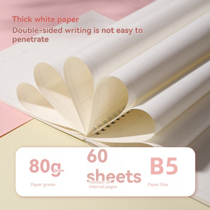 DELI 25998 đấm máy tính xách tay B5 sinh viên đại học tốt nghiệp kỳ thi tuyển sinh vẽ tay 60 tờ Chất lượng cao chất lượng cao - Product Image 3