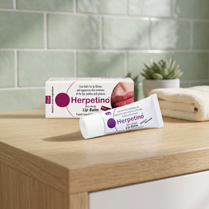 Herpetino <b>Lip</b> Balm & <b>Gloss</b> 10ml DE Regular Size Fruit Flavored Moisturizing Plumping Nourishing Waterproof for Makeup - Product Image 2