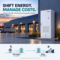 Batterie au lithium refroidie par liquide pour armoire de stockage d'énergie commerciale Power Bank Risen 125 kW 261 kWh