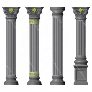 Nhà Máy Bán Hàng Trực Tiếp Giao Hàng Nhanh Bê Tông Xi Măng Trụ Cột Khuôn La Mã Cột Trụ Nhà Trang Trí Nhựa Bê Tông Ván Khuôn - Product Image 4