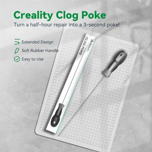 Outil de nettoyage de buse en acier inoxydable Creality Clog Poke 1,5 mm L210 mm pour imprimante 3D - Product Image 2