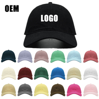 Gorras Deportivas Personalizadas con Logotipo Bordado, Gorras de Béisbol de Algodón Suave sin Estructura, de Alta Calidad, Lisas, para Hombre, Venta al Por Mayor