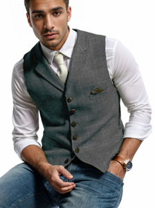 2024 para <span class=keywords><strong>Amazon</strong></span>, chaleco a cuadros informal de estilo Europeo Americano para <span class=keywords><strong>hombre</strong></span>, chaqueta ajustada transfronteriza, característica transpirable de verano para - Product Image 4