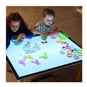 Vòng hình dạng trẻ em giáo dục đồ chơi chơi cảm giác LED bảng điều khiển ánh sáng quảng cáo hộp Đèn cảm giác đồ chơi cho chứng tự kỷ - Product Image 3