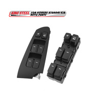 KINGSTEEL Interruptor de elevalunas eléctrico al por mayor 93570-1M100 Interruptor de control principal lado del conductor para Kia Forte Cerato 09-13 935701M100