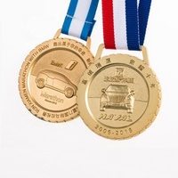 Trophée de la marque Vefit, nouveau modèle de médaille en métal pour les champions de ligue, souvenir pour les fans de football, impression sérigraphique, respectueux de l'environnement
