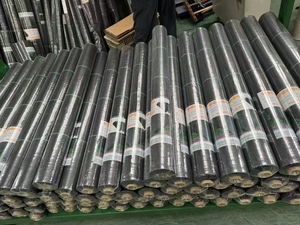 Tessuto Agricolo in Plastica Intrecciata per Controllo Erbacce, Telo Geotessile per <span class=keywords><strong>Aiuole</strong></span> e Barriera per Vialetti - Product Image 5