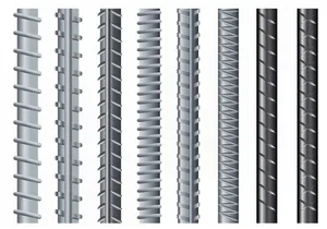 China Steel Rebars FE500 ASTM HRB400 Rebar costruzione barra d'acciaio deformata in cemento