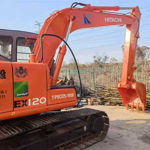 Excavateur hydraulique d'occasion Hitachi d'origine EX120-5 pelleteuse d'occasion bas prix à vendre - Product Image 4