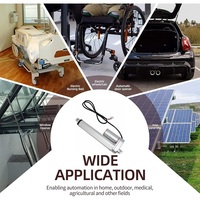 Belle conception actionneur linéaire de chariot électrique léger à faible bruit 24V actionneurs de Table élévatrice ouvre-porte à vitesse rapide tige de poussée